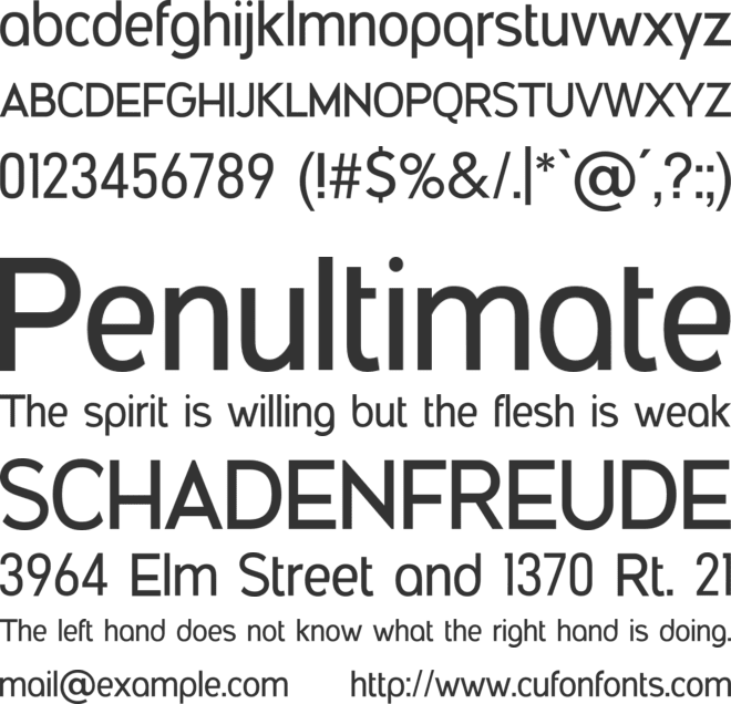 Gatsbyline font preview