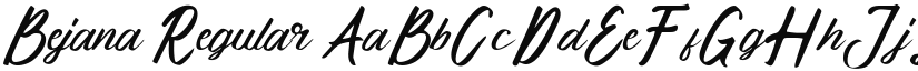 Bejana font download