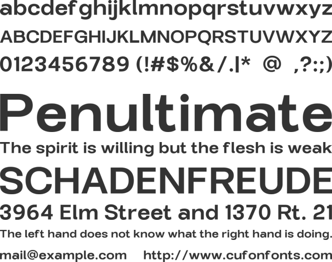 Basote font preview