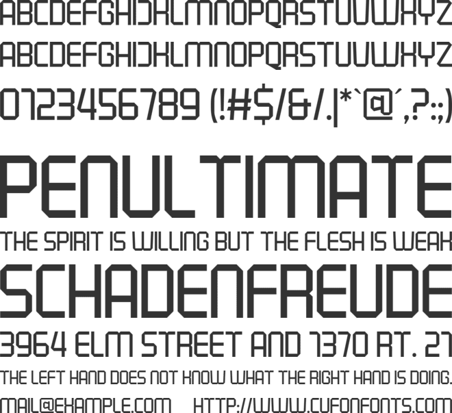 Georgia 1926 font preview