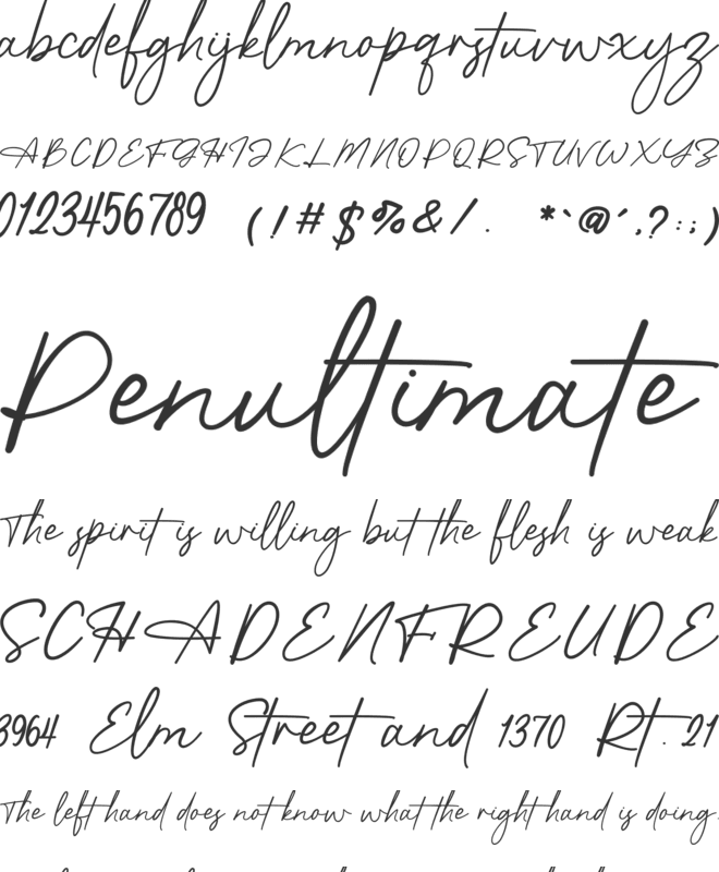 Wonderful Pandawa font preview