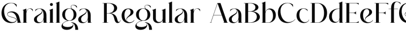 Grailga Regular font