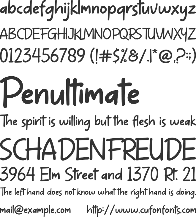 Quirky Glints font preview