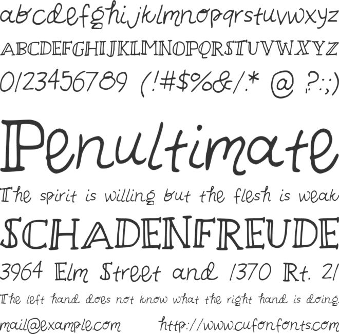 Askeses font preview