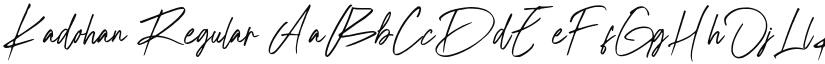 Kadohan font download