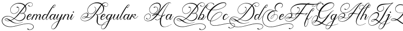 Bemdayni font download