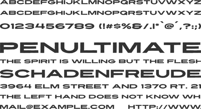 Revive 80 font preview