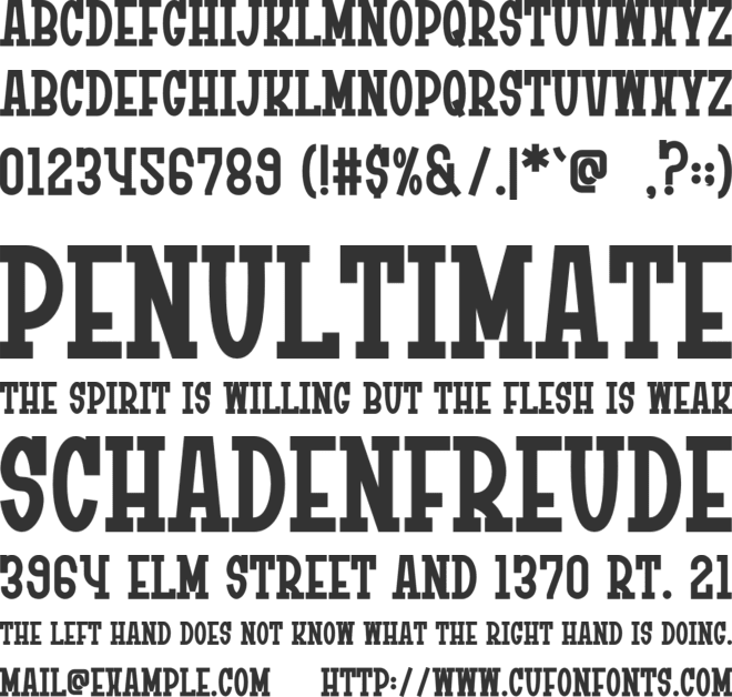 Camping Stickers font preview