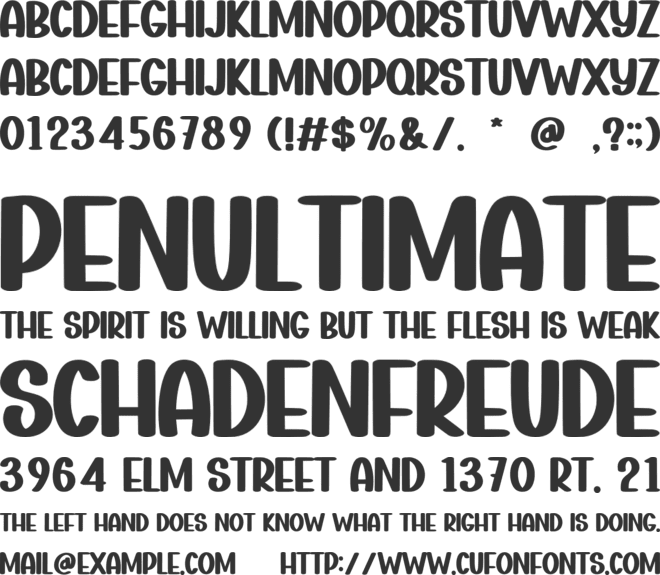 Stacked Cracked font preview