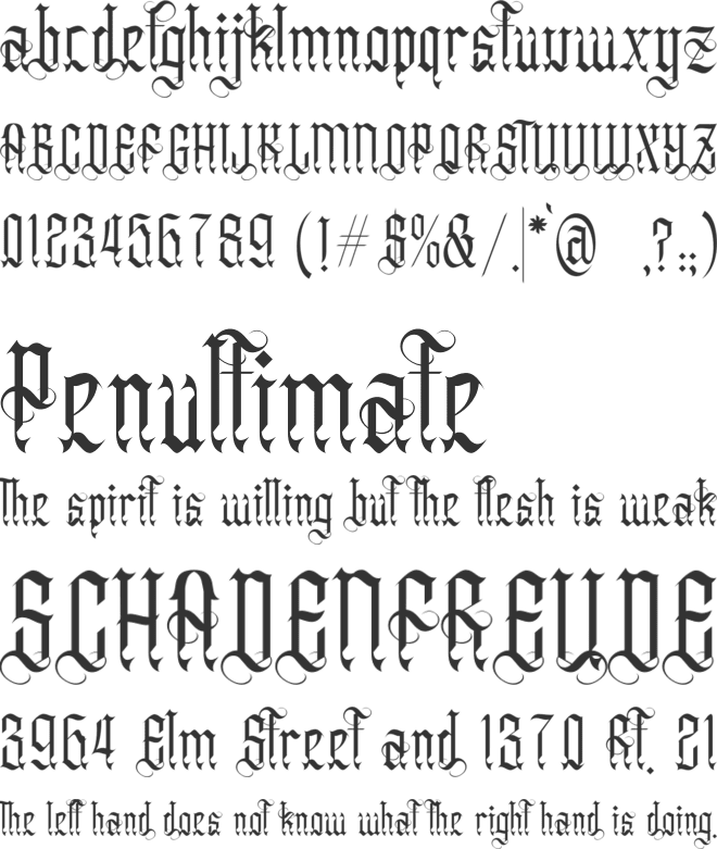 Anuaki Eclipse font preview