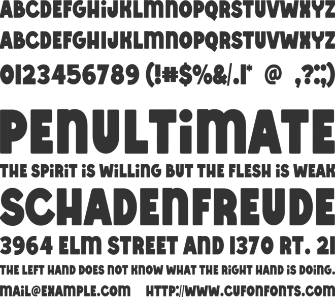 Witchy Pumpkin font preview