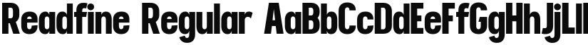 Readfine font download