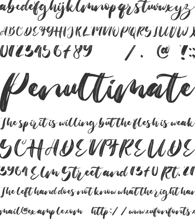 Chilli Chisel font preview