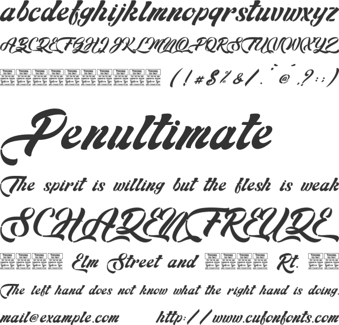 Bella Stella - Personal Use font preview