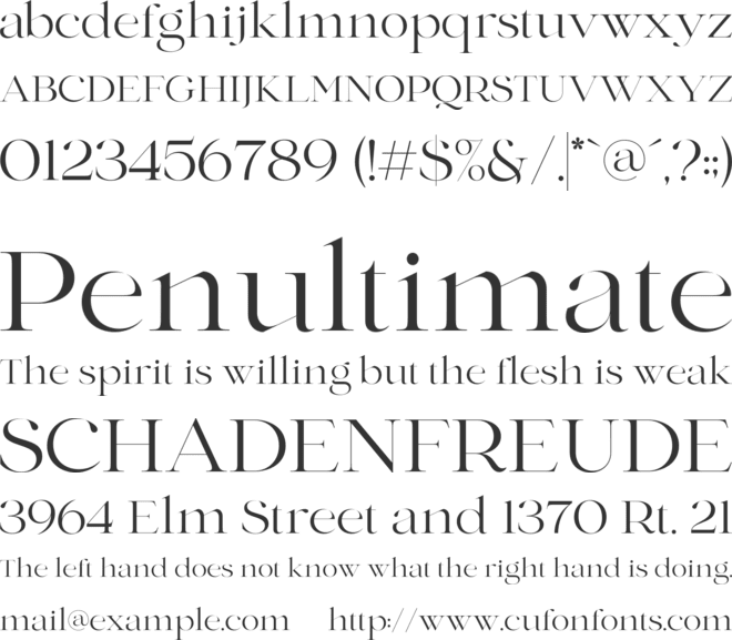 SS Charming-Classy font preview