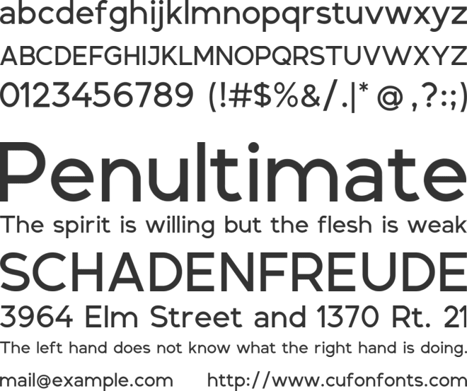 Rumaila font preview