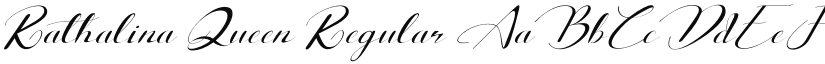 Rathalina Queen font download