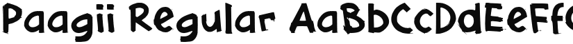 Paagii font download