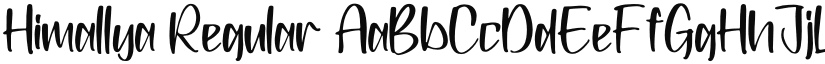 Himallya font download