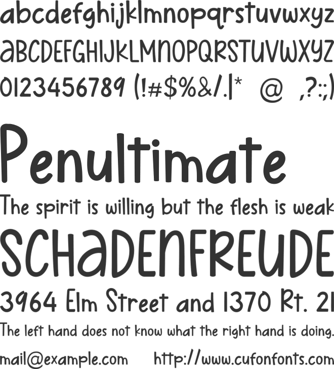 JourneyKidders font preview