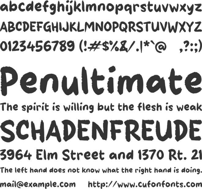 Paadraw font preview