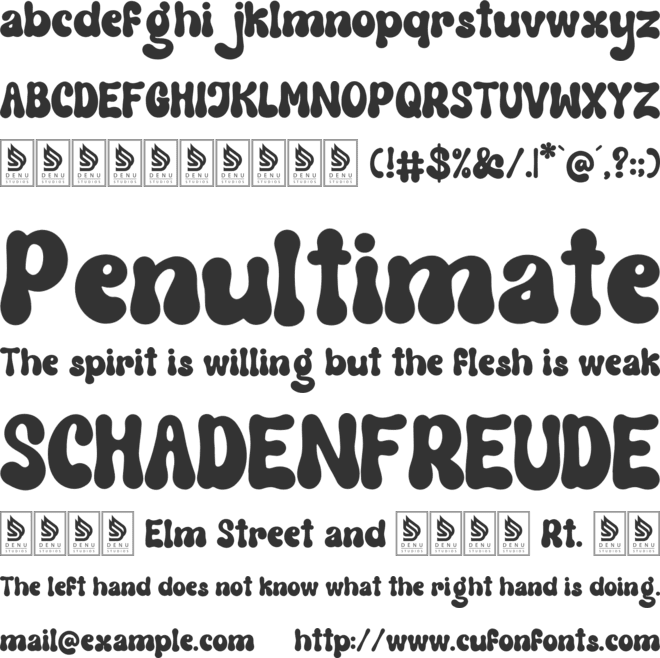 Isabela Dokeef font preview