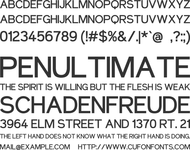 Eudoxia font preview