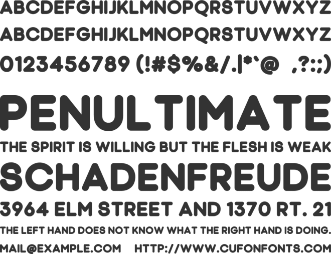 Boldwinn font preview