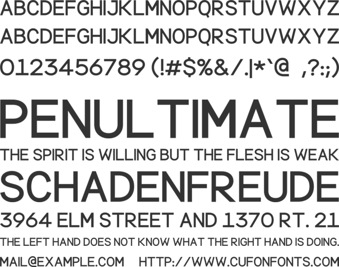 Laserbeam font preview