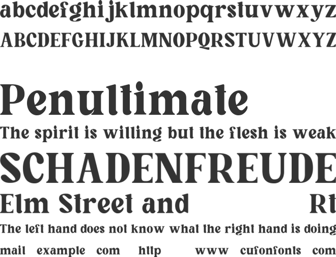 Lovabella font preview