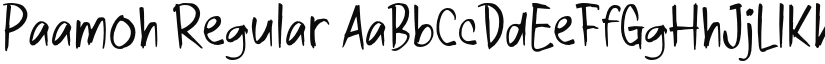 Paamoh font download