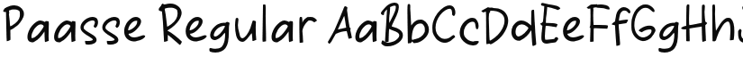 Paasse font download