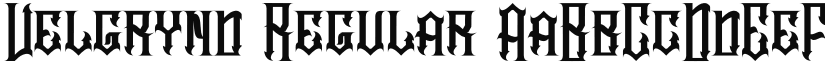 Velgrynd font download