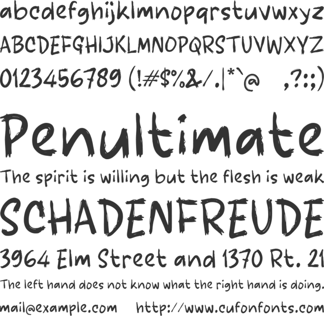 Paatua font preview