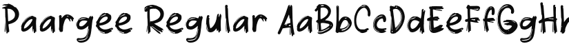 Paargee font download