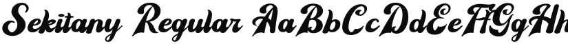 Sekitany font download