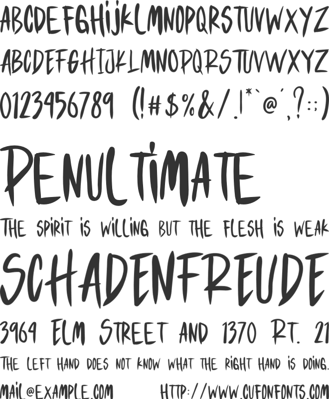 Halloween Whispers font preview