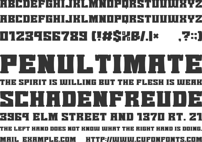 Shikaku Serif font preview