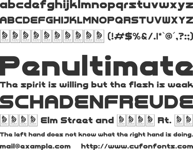 Ease font preview