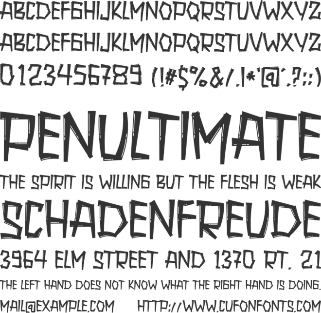 Halloween Dreaming font preview