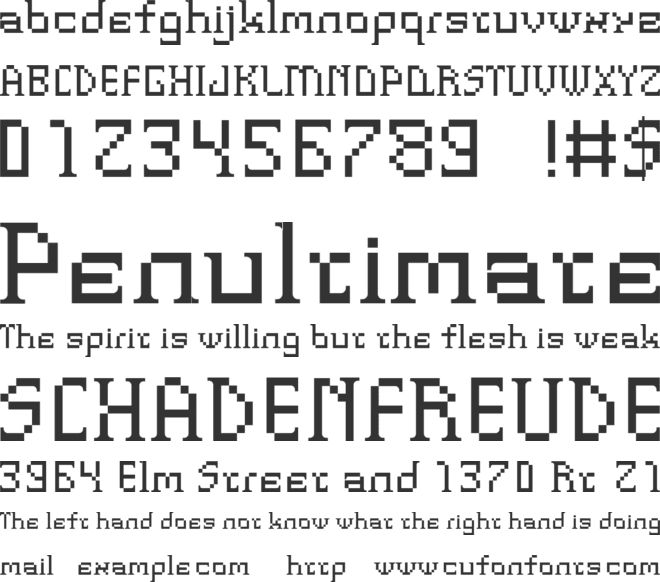 Groutpix Flow Serif  font preview