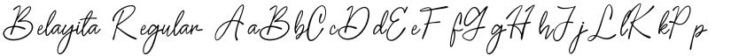 Belayita font download