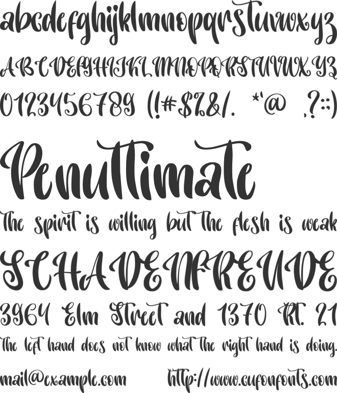 Sunburst Beach - Personal Use font preview