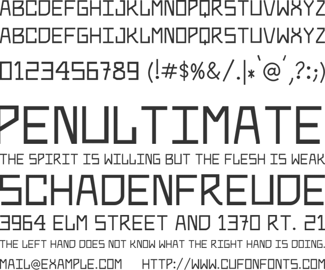 Vtks Kindness font preview