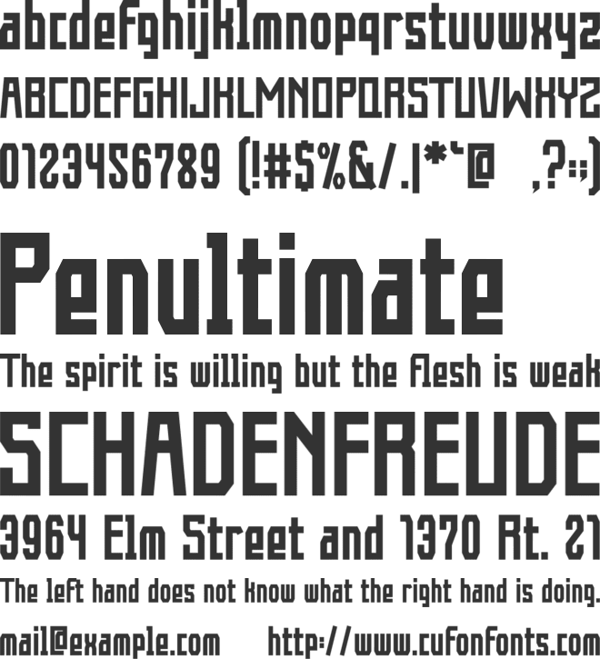 Halloween Sublimation font preview