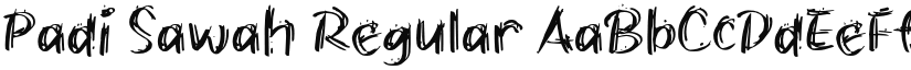 Padi Sawah font download