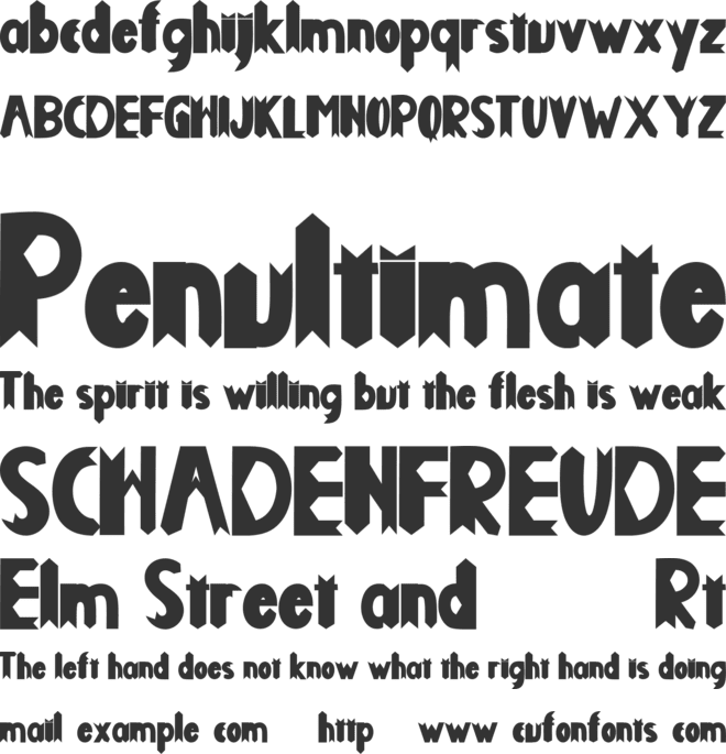 Christmas Games font preview