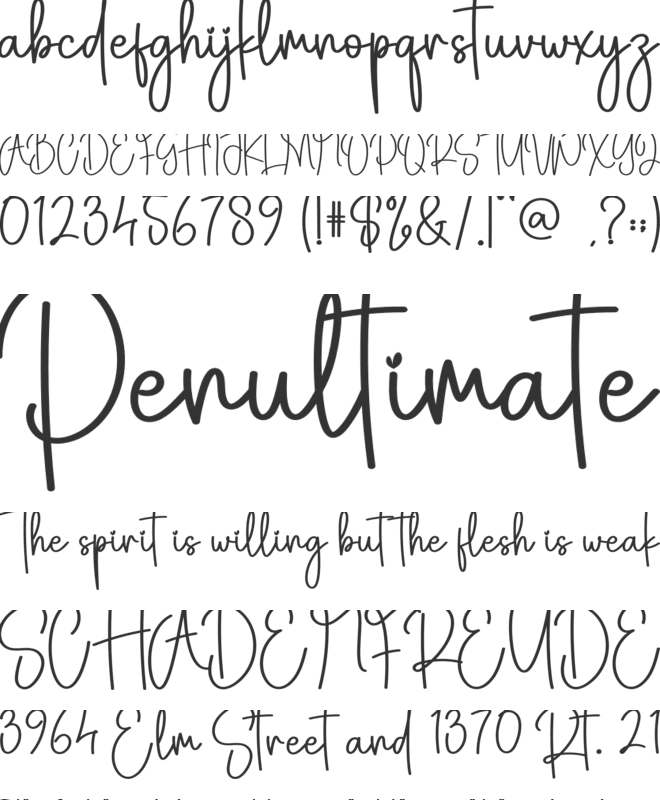 Finally font preview