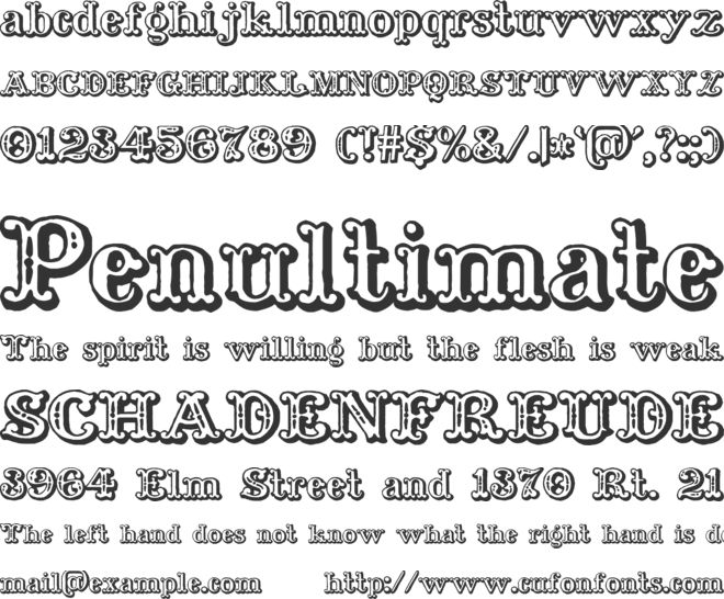 zai Arte Della Calligrafia 1929 font preview