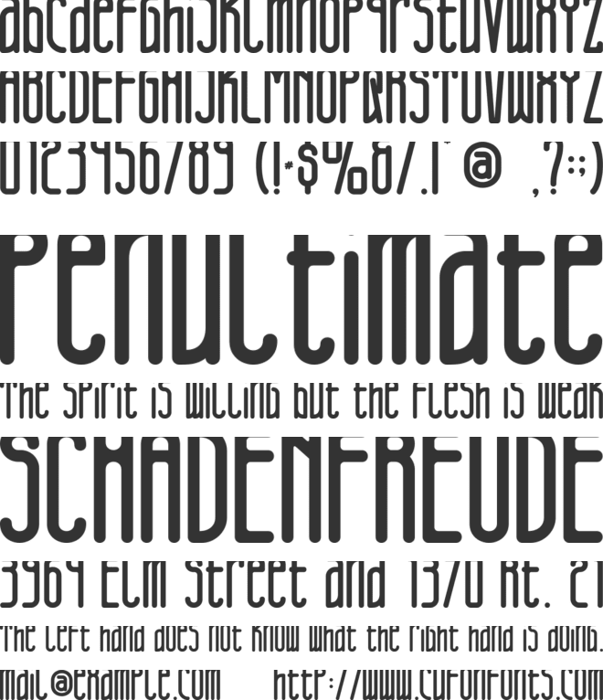 Neonland - Personal use font preview